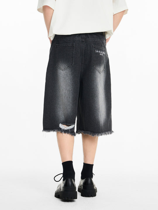 Harsh and Cruel Retro Striped Jorts | Face 3 Face