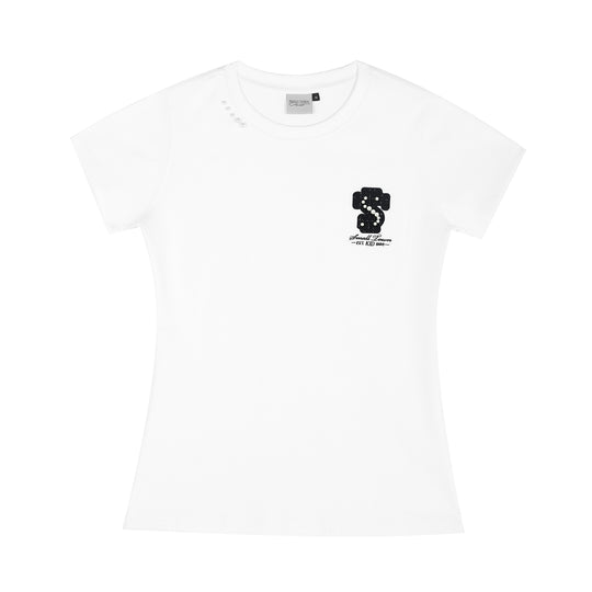Small Town Kid Pearl Logo Patch Slim Fit Tee | Face 3 Face