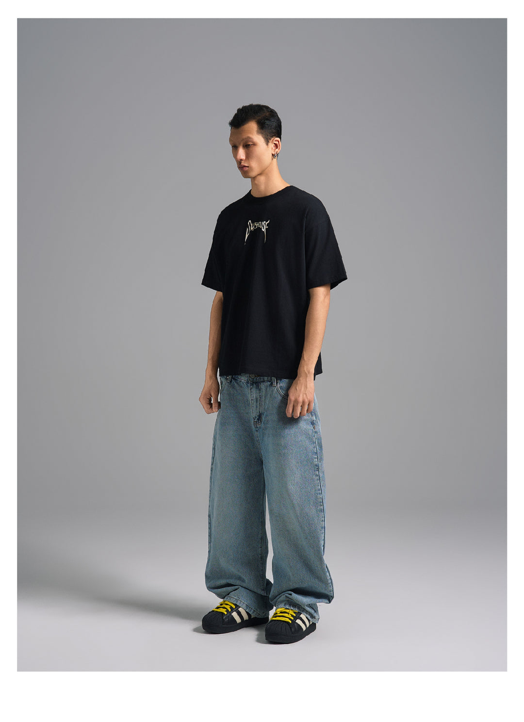 S45 Arch 3D Logo Print Tee | Face 3 Face