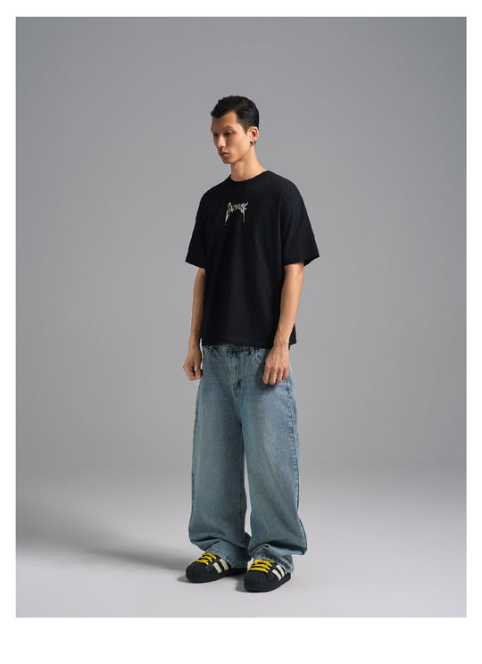 S45 Arch 3D Logo Print Tee | Face 3 Face