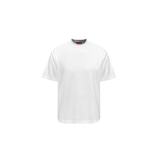 S45 Washed Distressed Letter Print Short Sleeve Tee