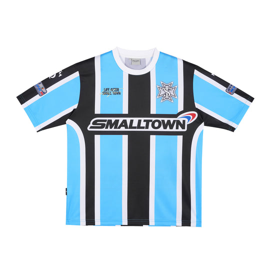 Small Town Kid Striped Soccer Jersey | Face 3 Face