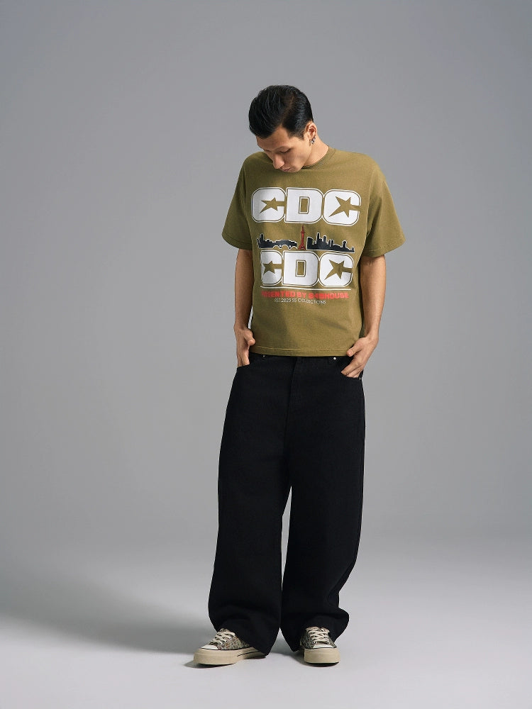 S45 CDC City Printed Tee | Face 3 Face