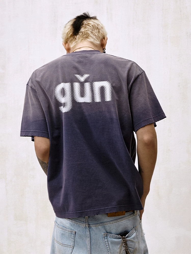 Remedy Dot Print Washed Tee | Face 3 Face