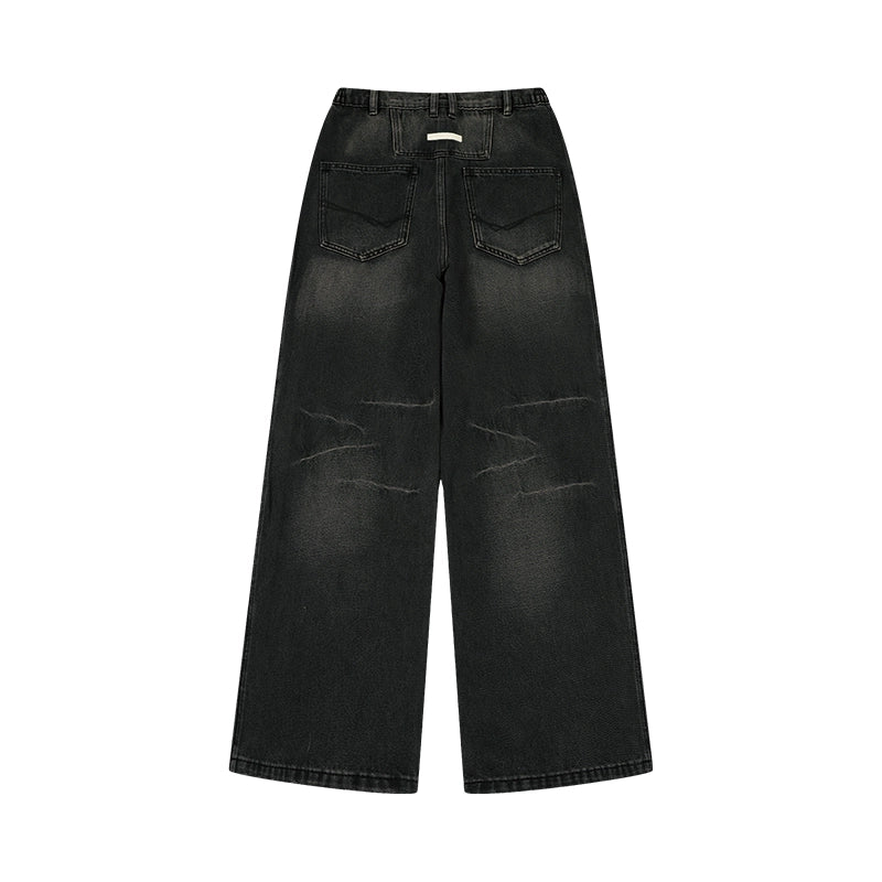 Labt Vintage Washed Black Jeans | Face 3 Face