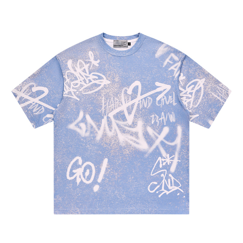 Harsh and Cruel Spray Painted Tee