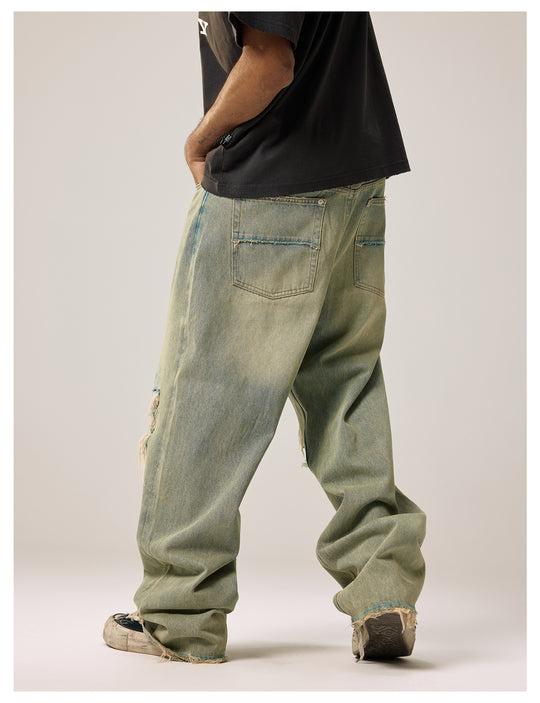 Remedy Washed Ripped Loose Jeans | Face 3 Face