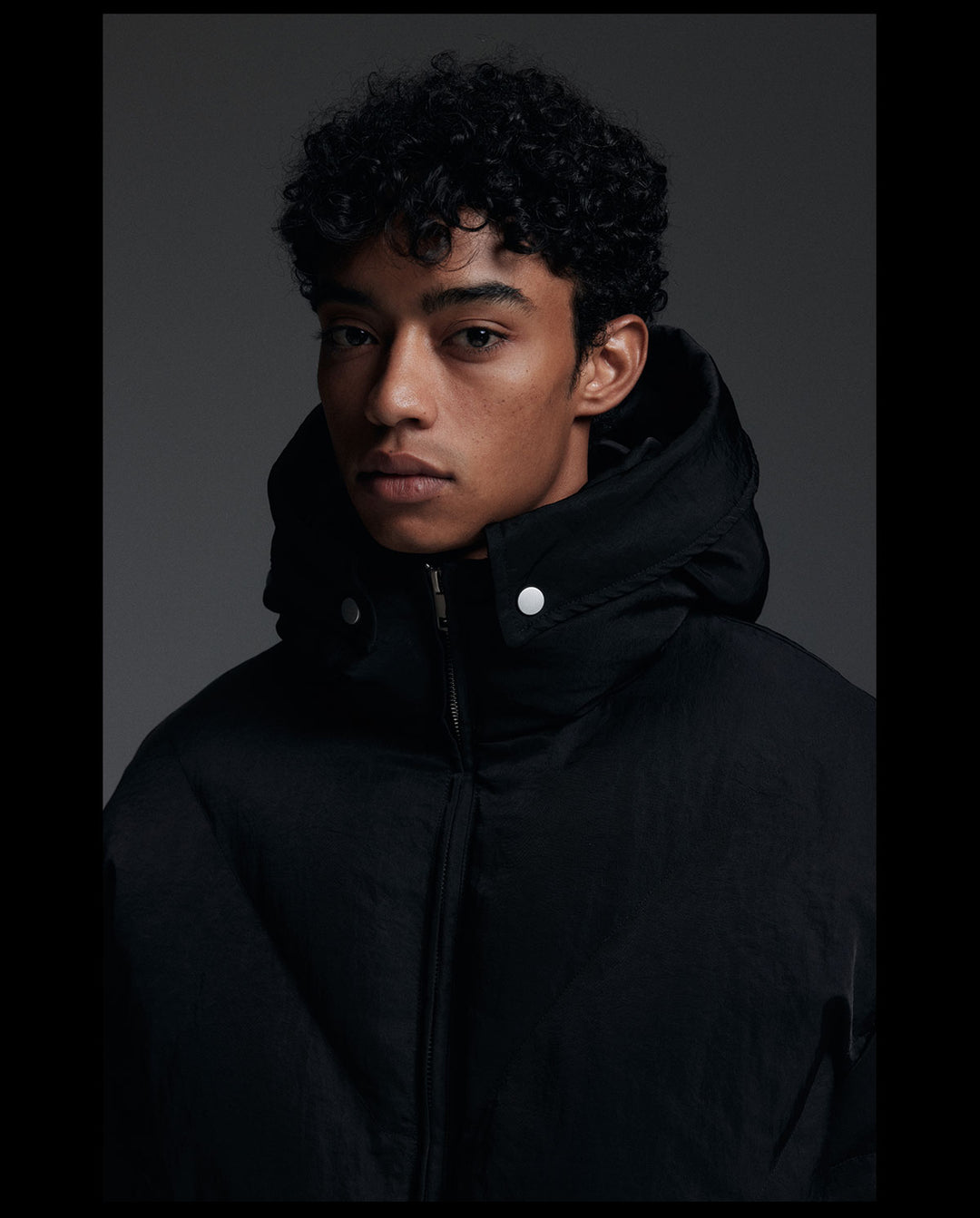 NOVACAM Hooded Short Puffer Jacket | Face 3 Face