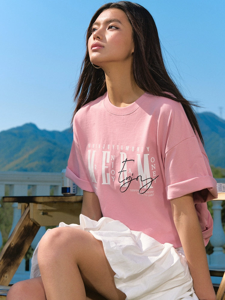 MEDM Basic Logo Typography Tee | Face 3 Face