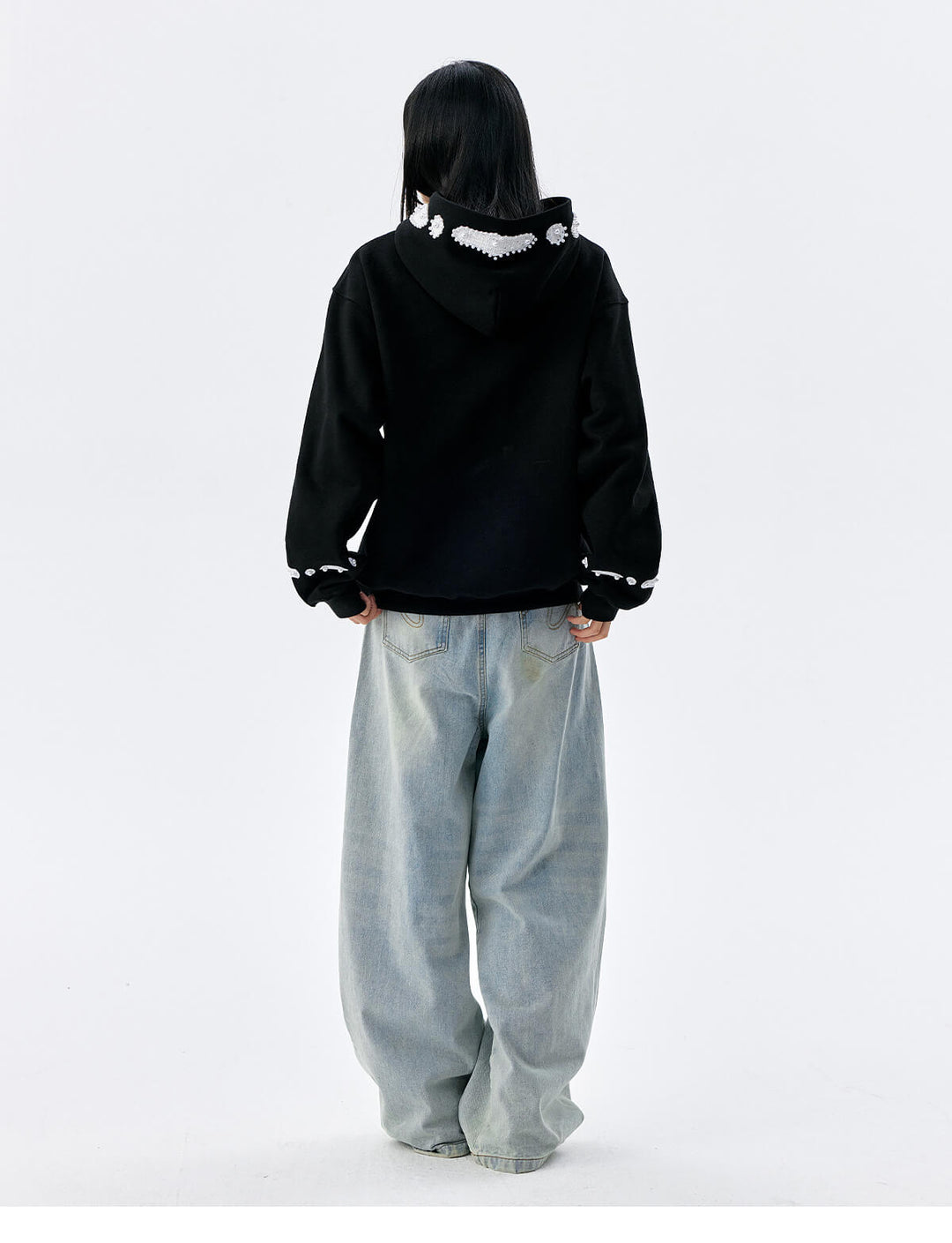 MEDM Pearl Patch Hoodie | Face 3 Face