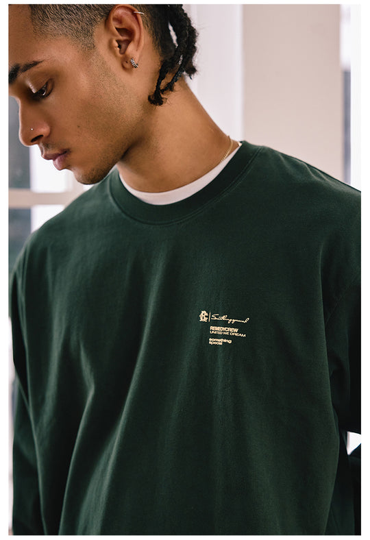 Remedy Script Print Long Sleeve Tee | Face 3 Face