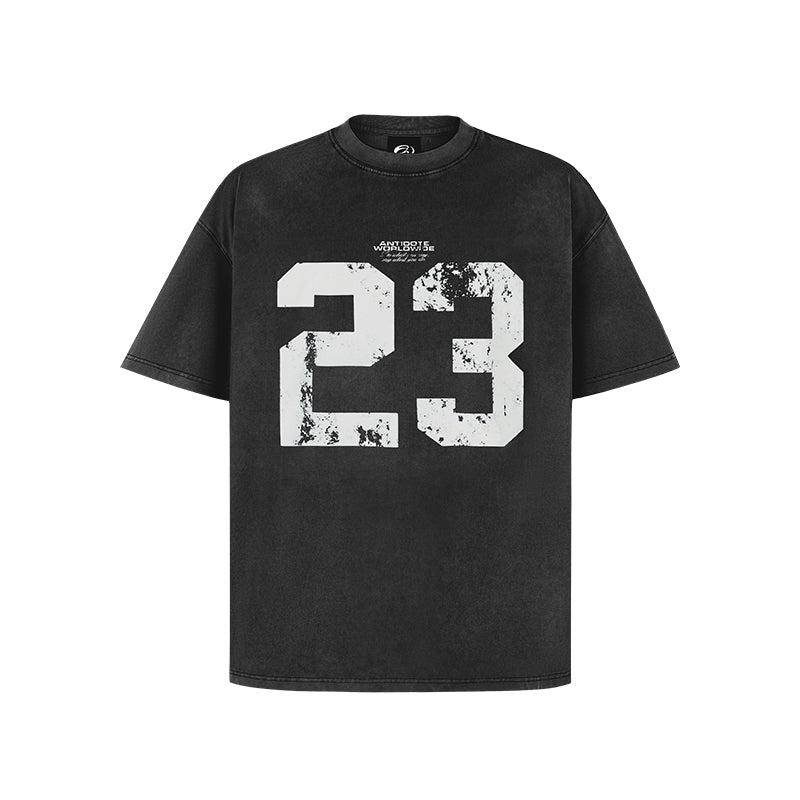 ANTIDOTE No. 23 Vintage Print Washed Tee