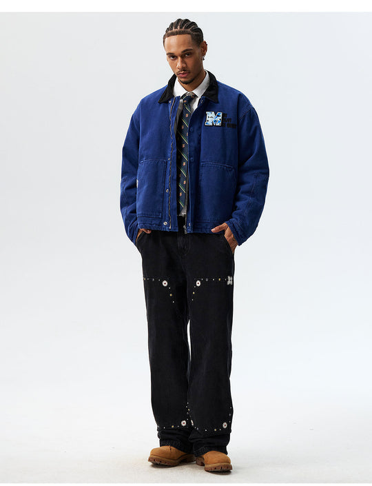 MEDM Camouflage Velcro Patch Detroit Jacket | Face 3 Face