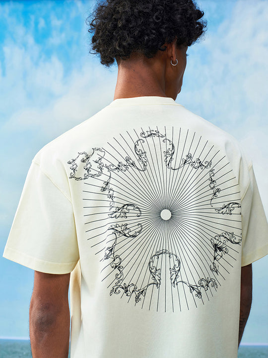 YADcrew Line Puzzle Logo Print Tee | Face 3 Face