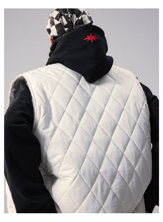 Remedy Fleece Quilted Reversible Vest | Face 3 Face