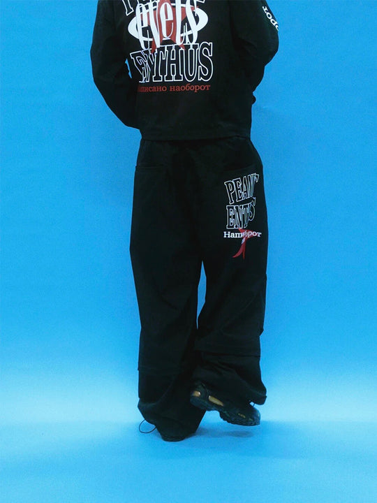 EVETS Pleated Baggy Paratrooper Pants | Face 3 Face