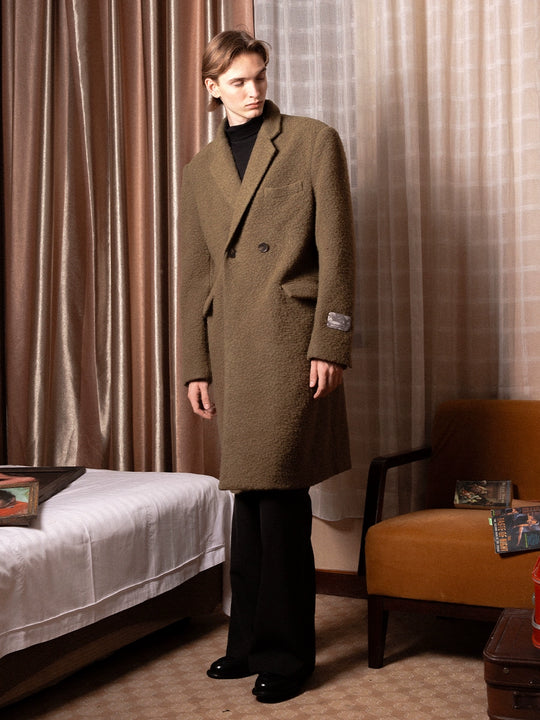 SOD Co. Double Breasted Wool Coat | Face 3 Face