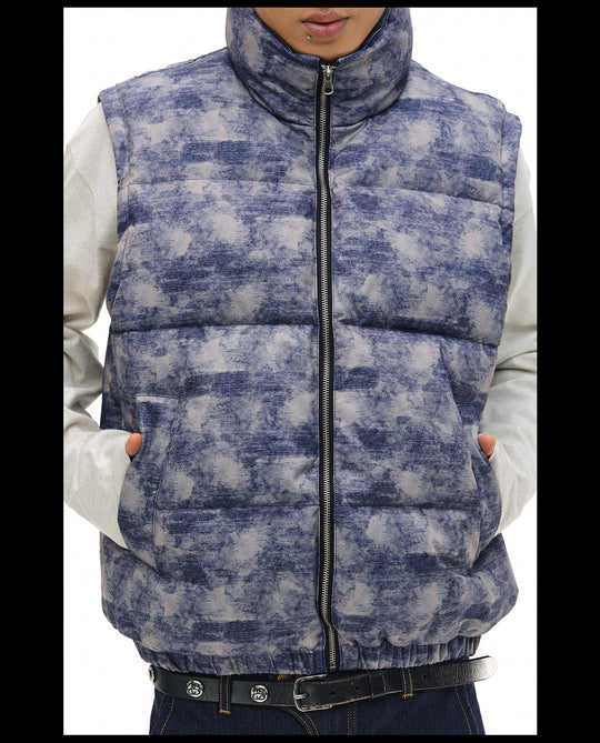 NOVACAM Digital Print Puffer Vest | Face 3 Face