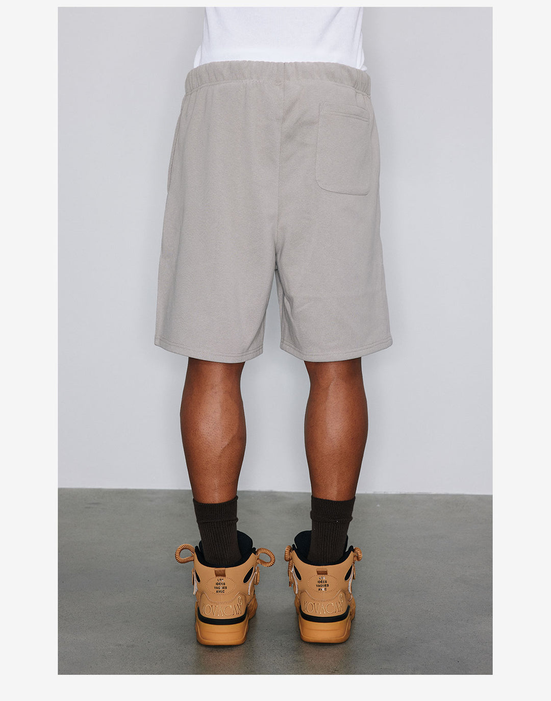 NOVACAM Skull Print Sweat Shorts | Face 3 Face