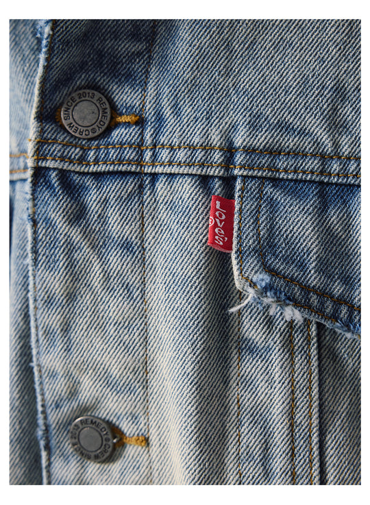 Remedy Washed Short Denim Jacket | Face 3 Face