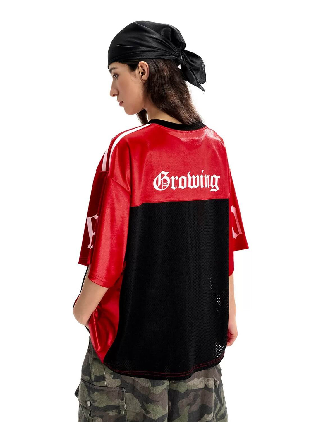 F3F Select Big Letter A Color Block Mesh Short Sleeve Jersey | Face 3 Face