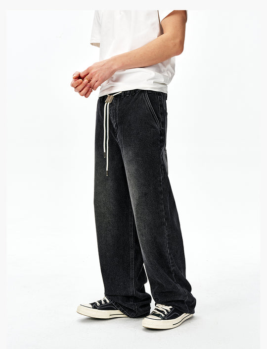 MEDM Washed M Buckle Utility Jeans | Face 3 Face