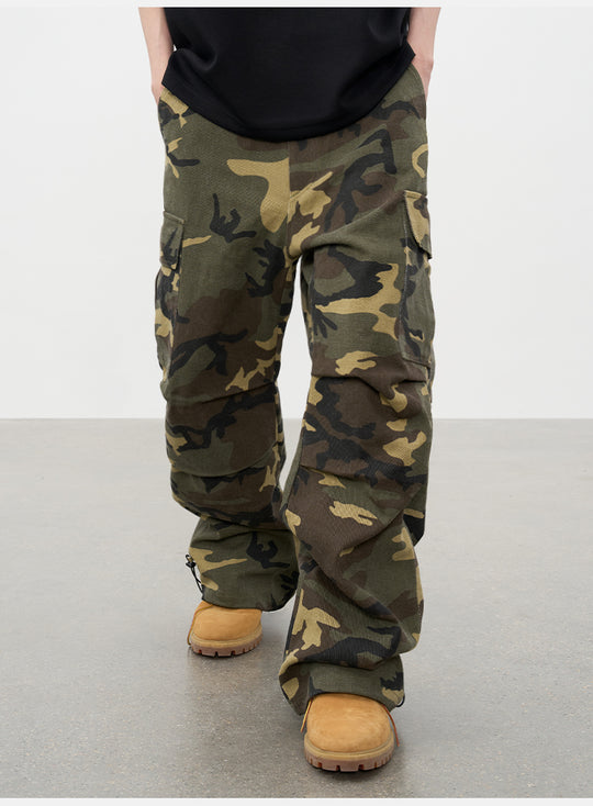 AFGK Camouflage Multi Pocket Work Cargo Pants | Face 3 Face