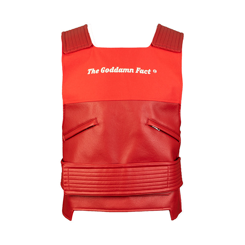 TGFCLUB Adjustable Quilted Leather Tactical Vest | Face 3 Face