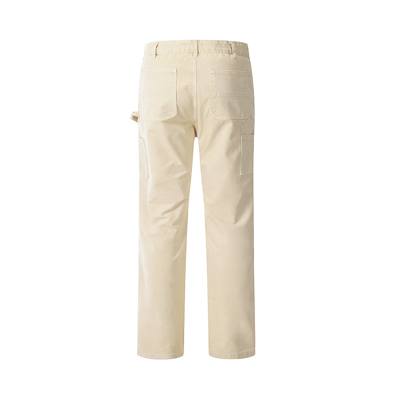 F3F Select Wash Patch Straight Denim Pants