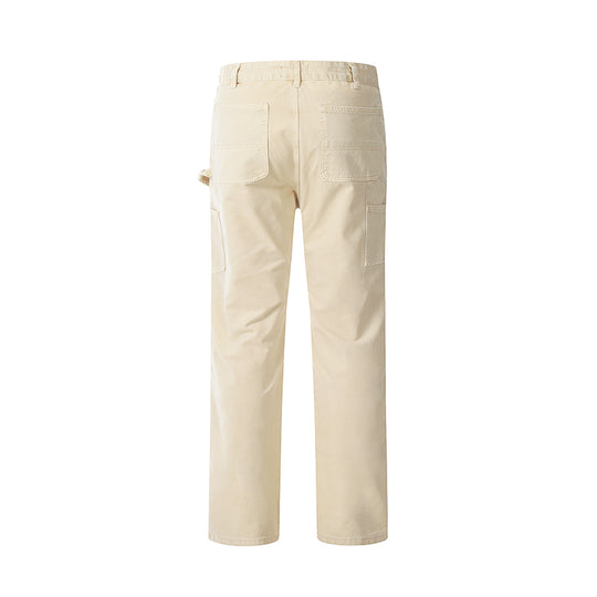 F3F Select Wash Patch Straight Denim Pants
