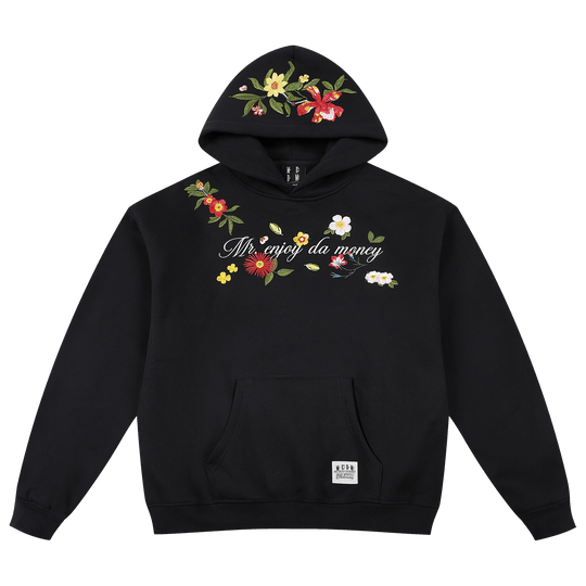 MEDM Colorful Floral Embroidered Hoodie | Face 3 Face