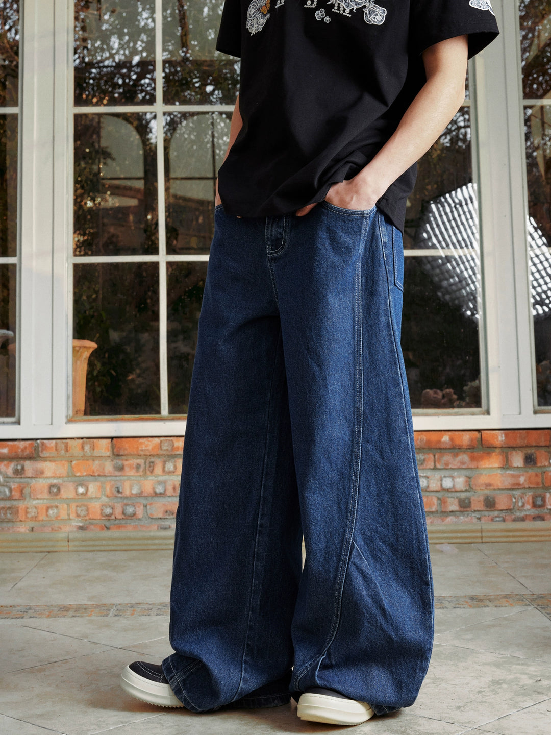 MEDM Baggy Denim Machete Jeans | Face 3 Face