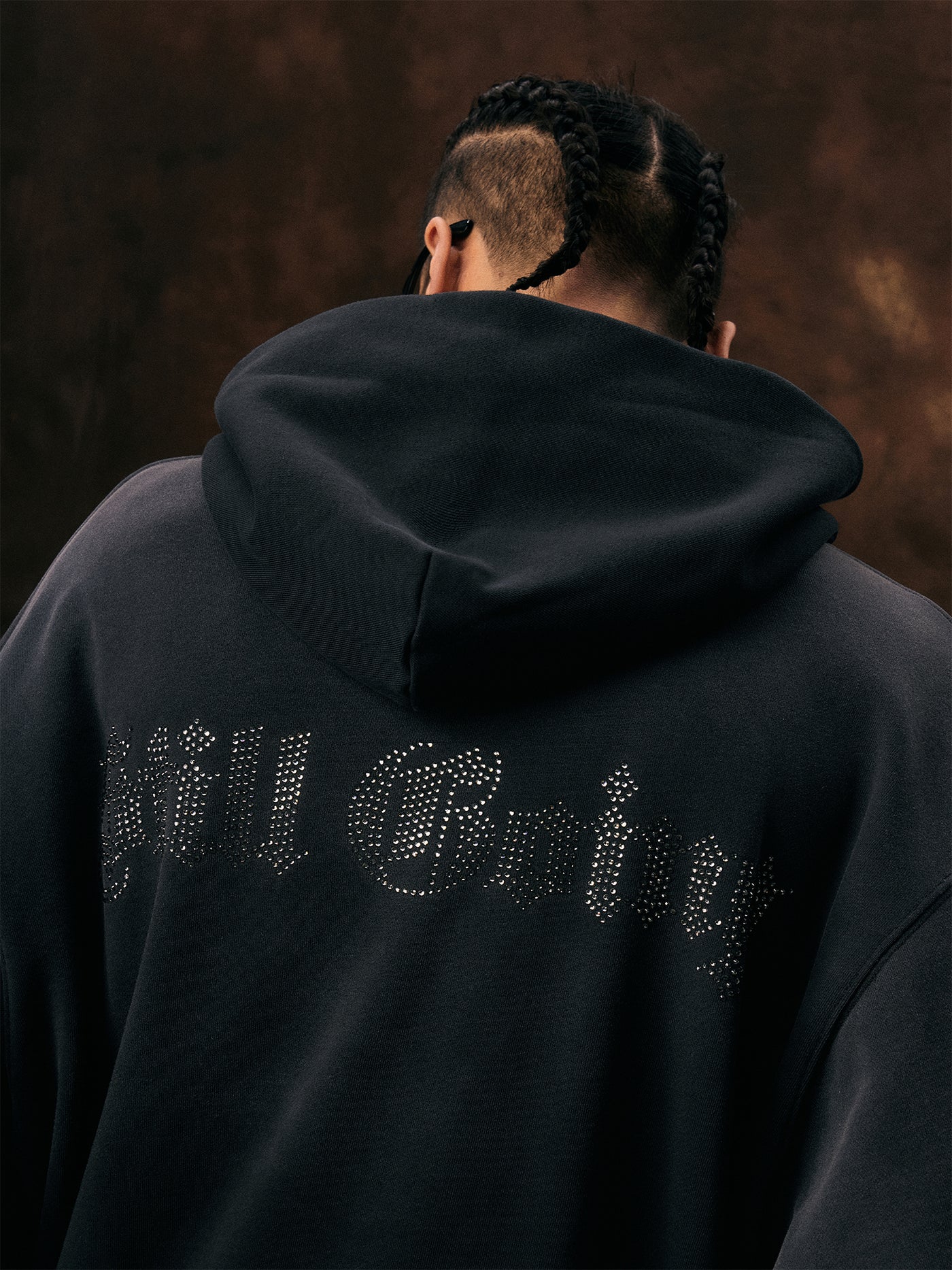 1807 Logo Rhinestone Hoodie | Face 3 Face