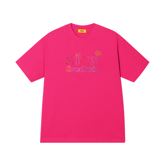 AFGK Neon Stars Hot Diamond Ring Logo Tee