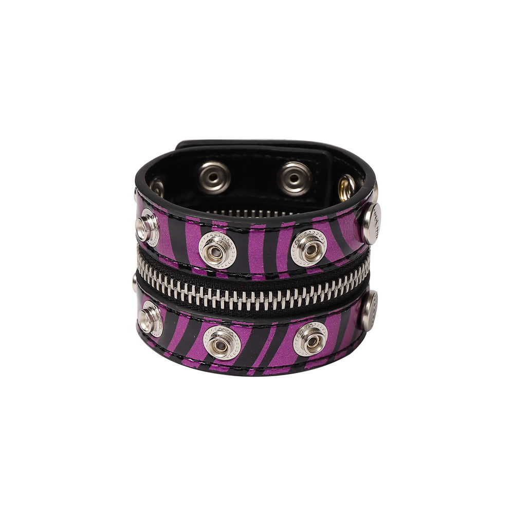 KARMANISTIC Original Punk Zipper Bracelet | Face 3 Face