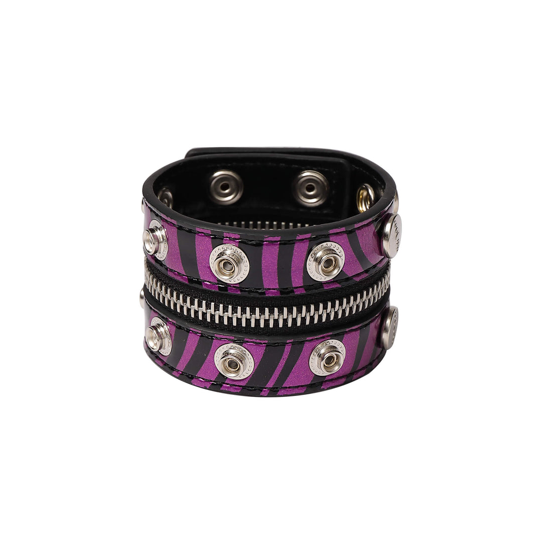 KARMANISTIC Original Punk Zipper Bracelet | Face 3 Face