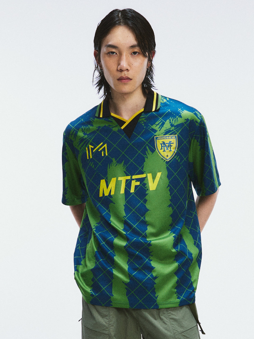 MOUNTAINFEVER Coconut Stripe Soccer Jersey Polo | Face 3 Face