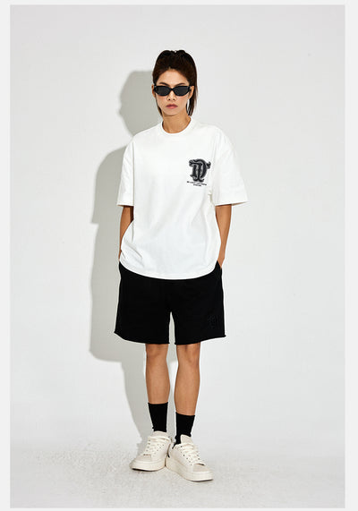 DICETINY Basic Logo Printing Tee | Face 3 Face