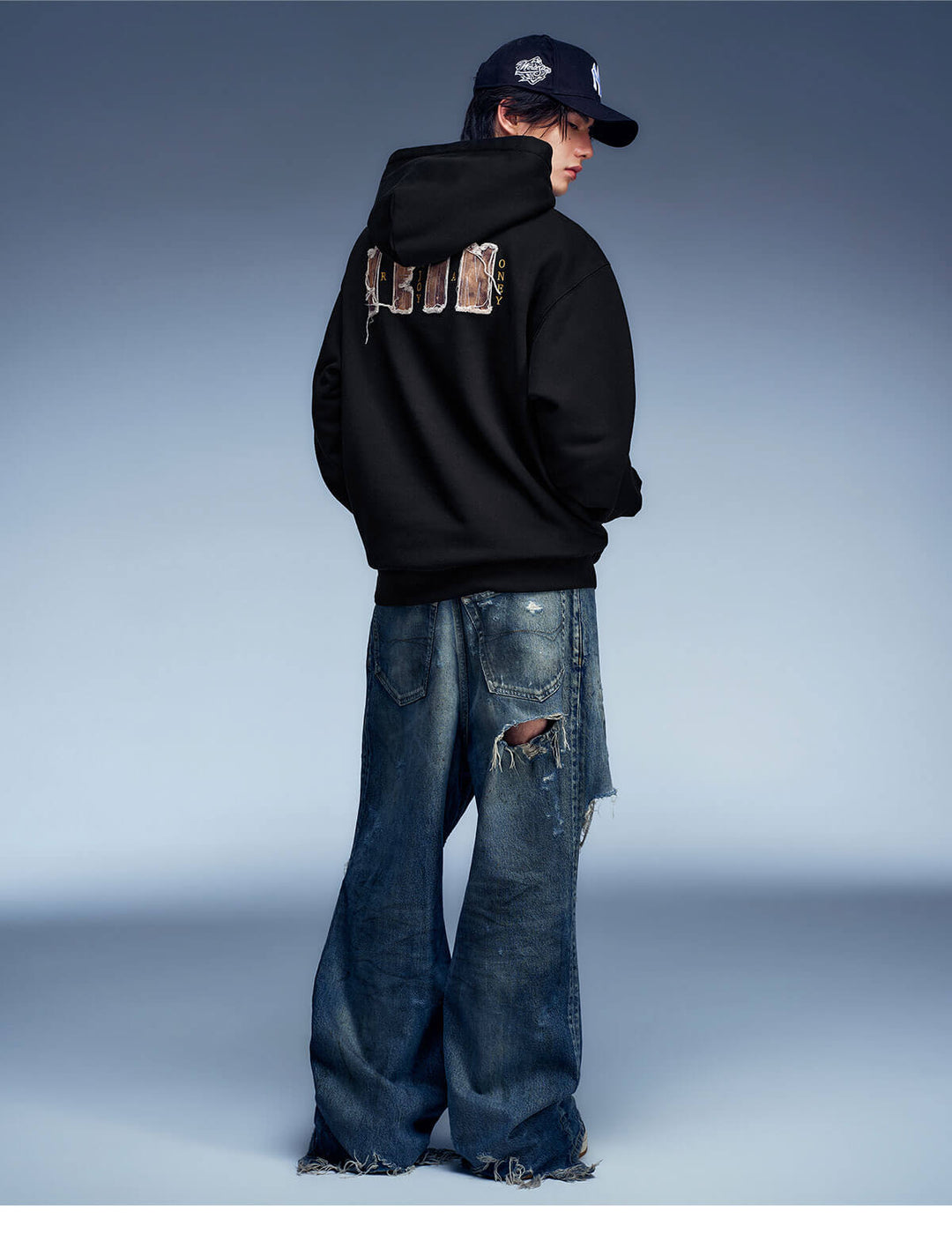 MEDM Camouflage Embroidered Patch Hoodie | Face 3 Face