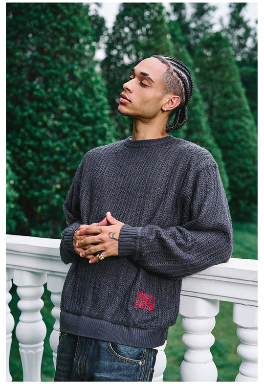 Remedy Double Layer Knit Sweater | Face 3 Face