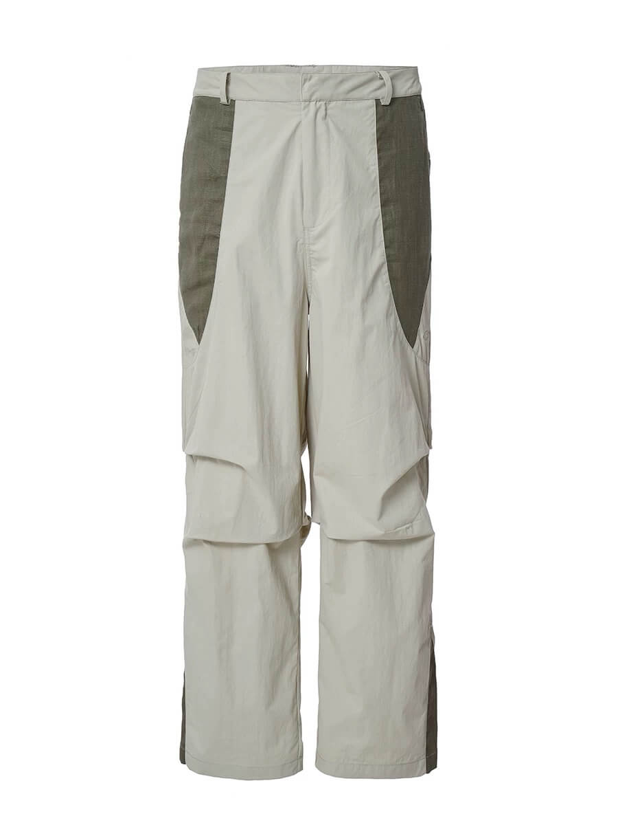 F2CE Patchwork Color Block Utility Work Pants | Face 3 Face