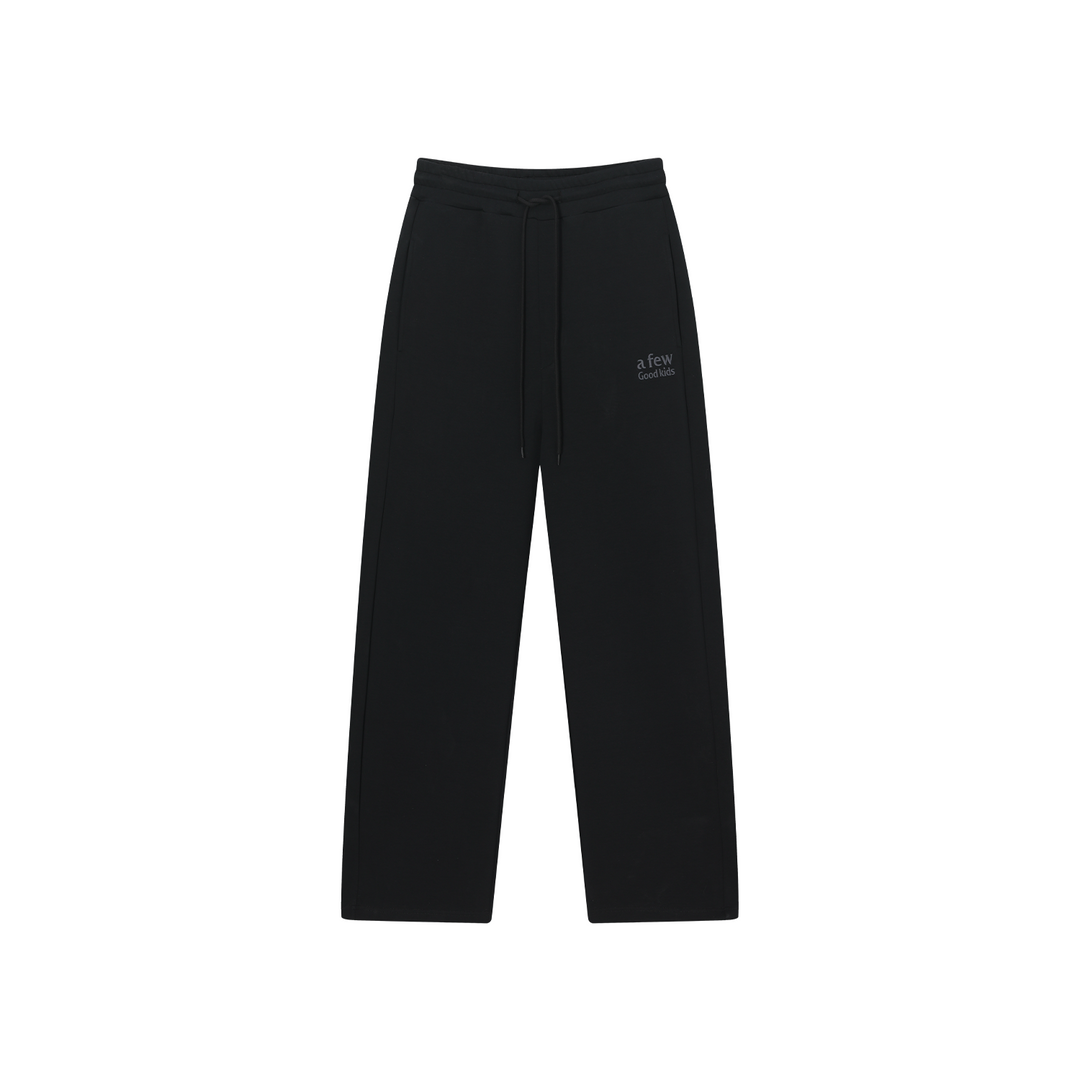 AFGK Basic Logo Draped Straight Sweatpants | Face 3 Face