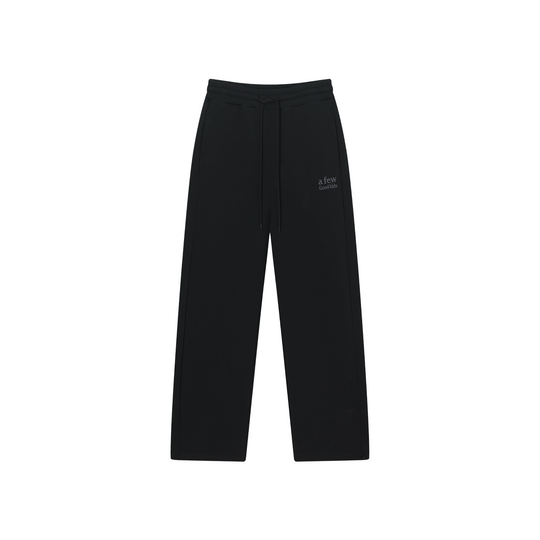 AFGK Basic Logo Draped Straight Sweatpants | Face 3 Face