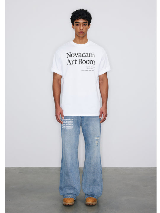 NOVACAM Novacam Art Room Logo Print Tee | Face 3 Face