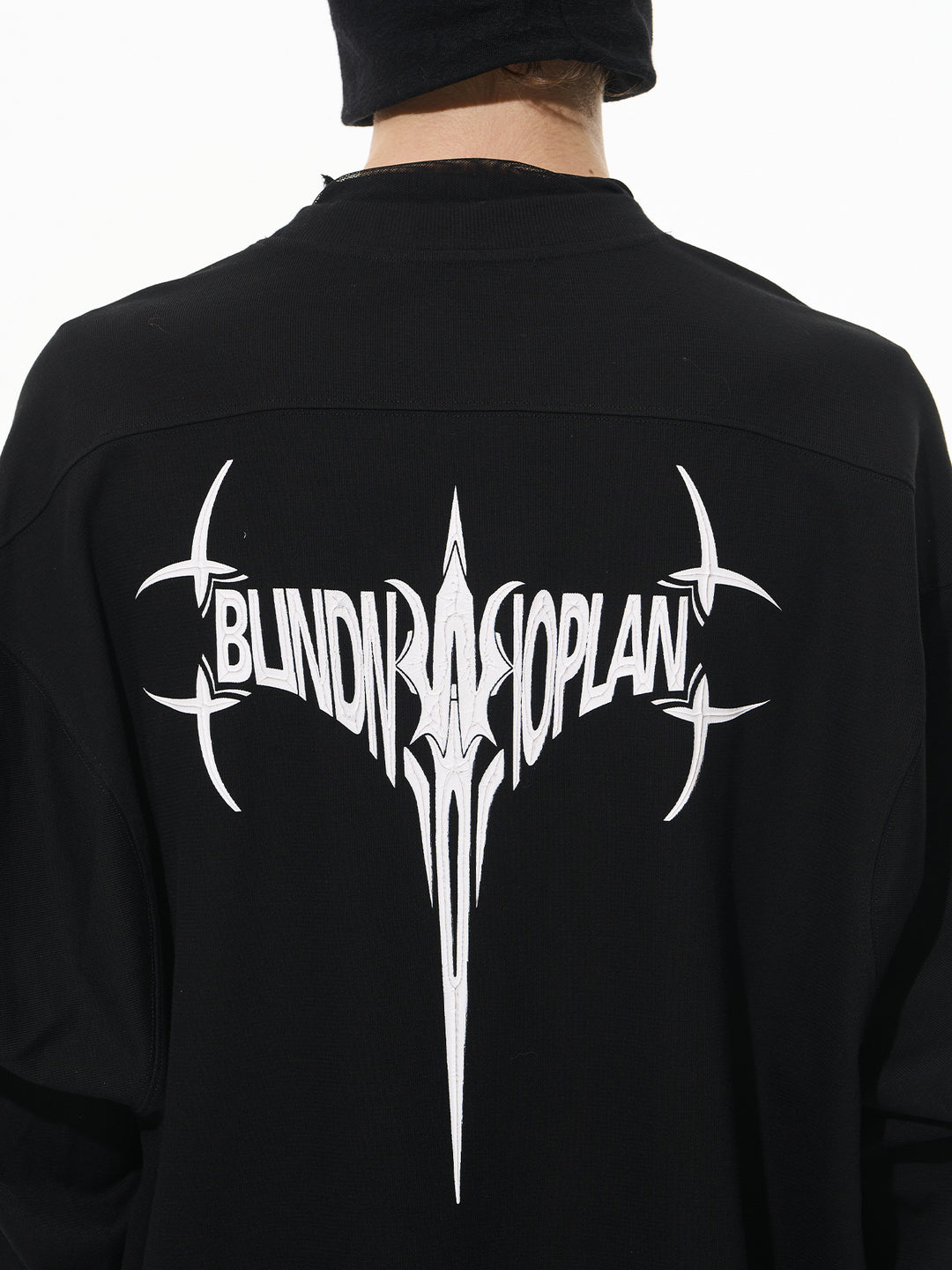 BLIND NO PLAN 3D Glue Technology Printed Long Sleeve Tee | Face 3 Face