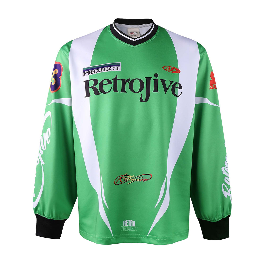 Retro Project Long Sleeve Racing Soccer Jersey Tee | Face 3 Face