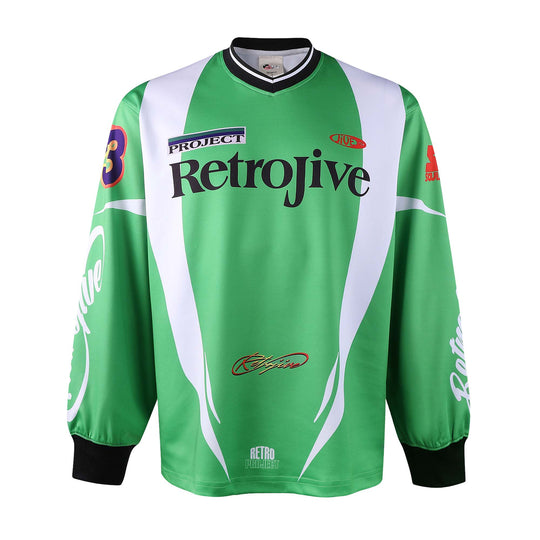 Retro Project Long Sleeve Racing Soccer Jersey Tee | Face 3 Face