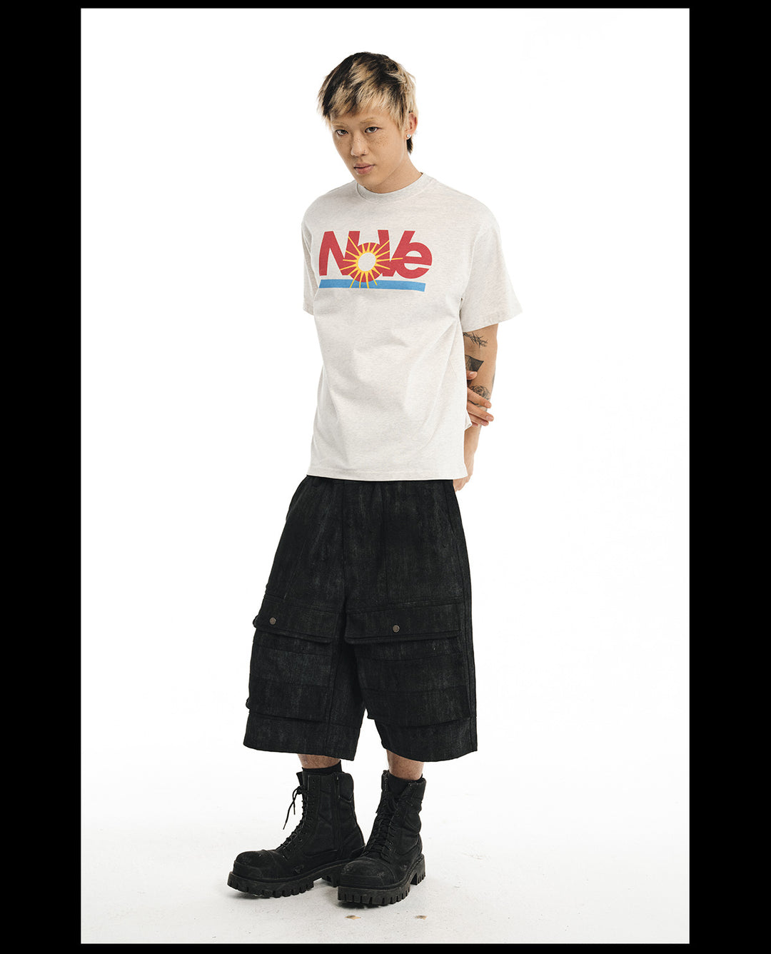 NOVACAM Inspired Logo Print Tee | Face 3 Face