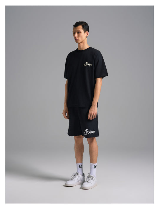 S45 Graffiti Font Logo Print Tee | Face 3 Face