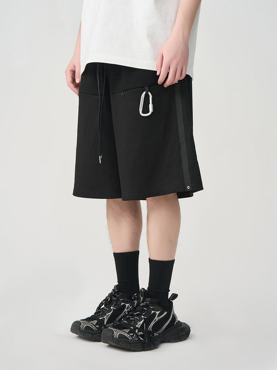 Harsh and Cruel Carabiner Cargo Cropped Pants | Face 3 Face